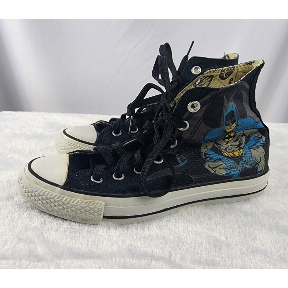 Converse Chuck Taylor Batman Sneakers Unisex Women's 6.5 Men's 4.5 Used